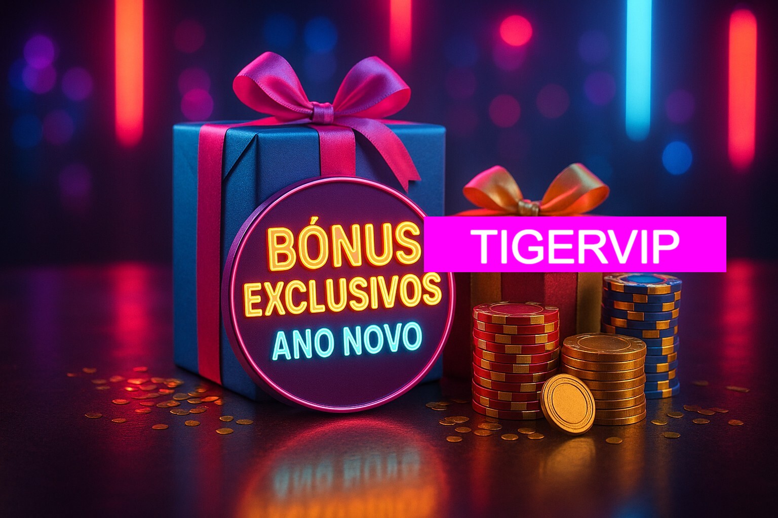 Promoções de Ano Novo no TIGERVIP